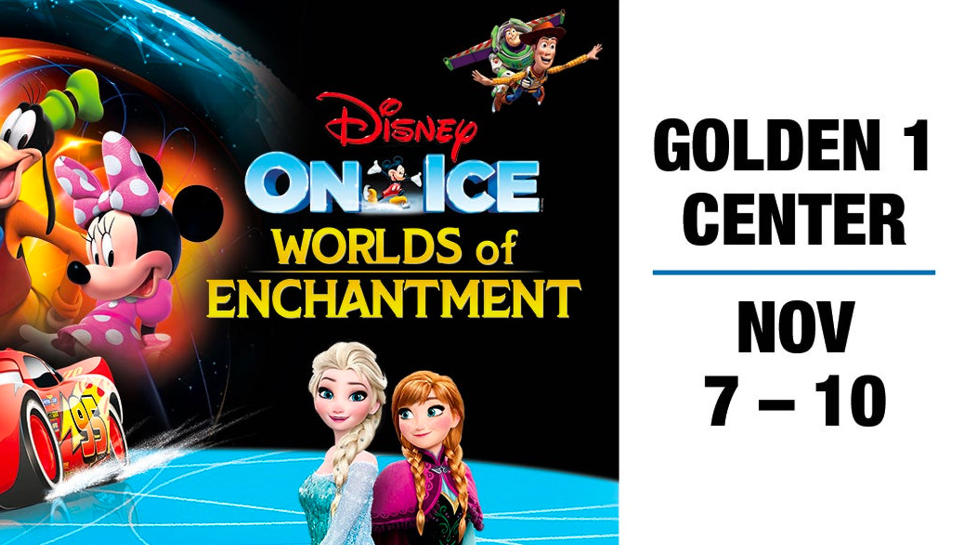 Disney On Ice presents Worlds of Enchantment - Golden 1 Center