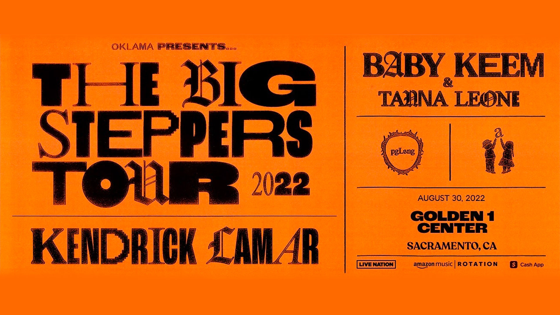 Kendrick Lamar - Golden 1 Center