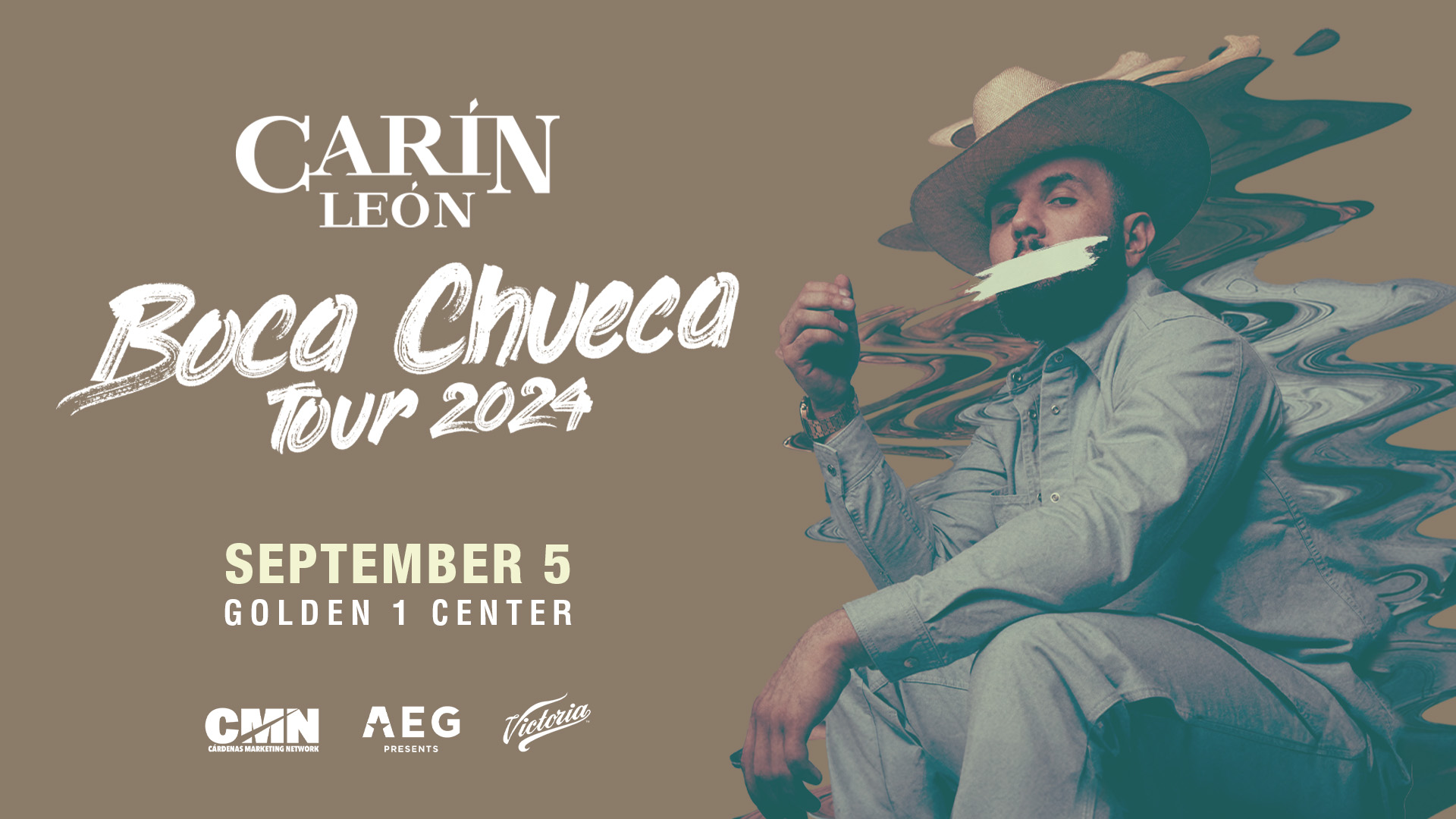 Carin León Announces "Boca Chueca Tour 2024" Golden 1 Center