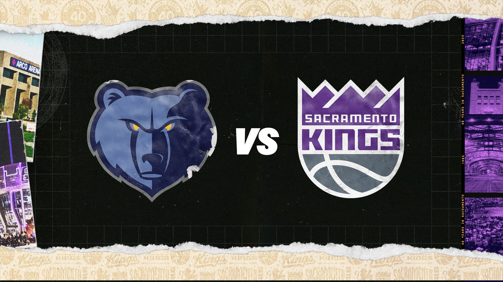 Grizzlies vs Kings Golden 1 Center