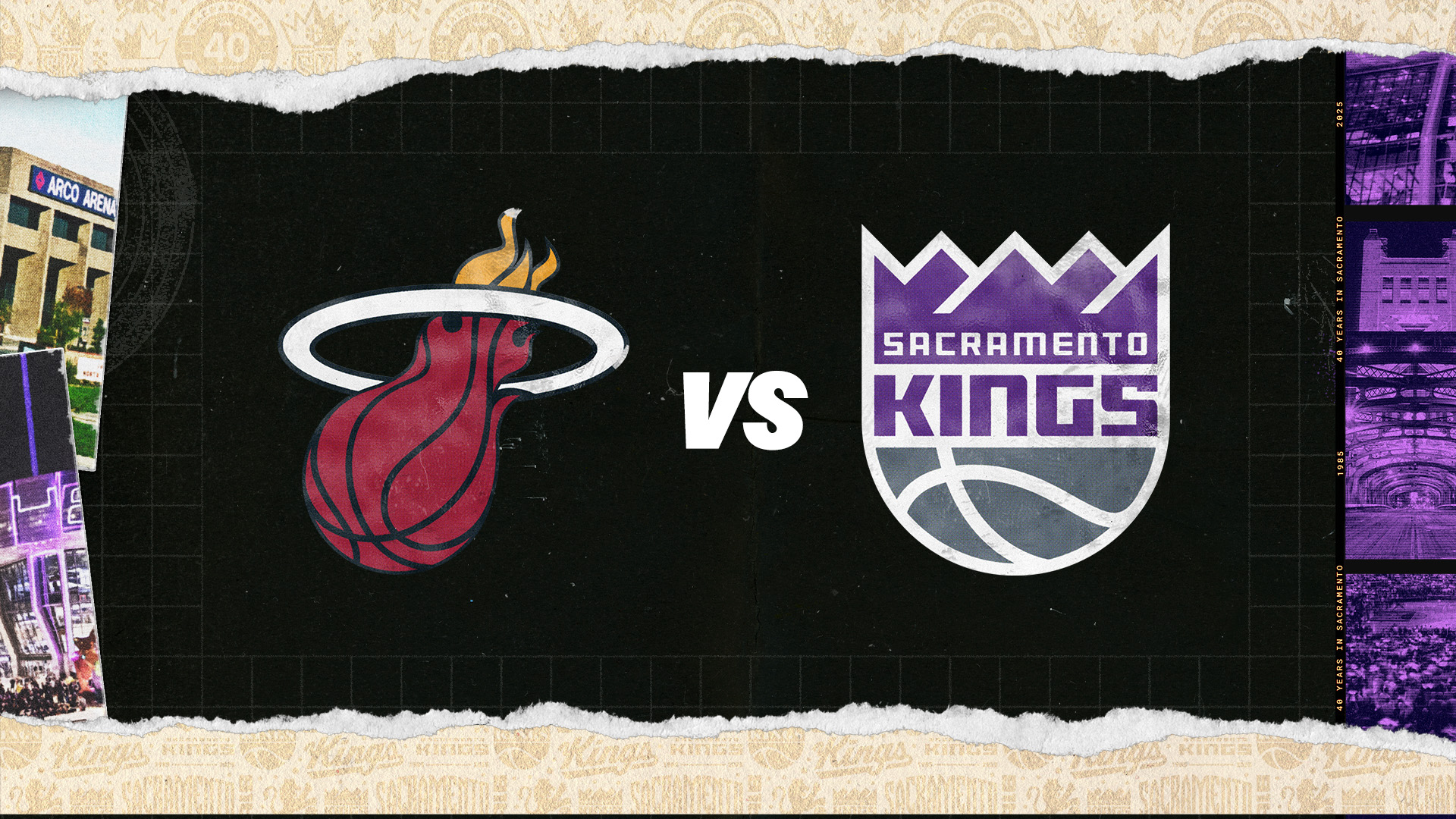 Heat vs Kings - Golden 1 Center