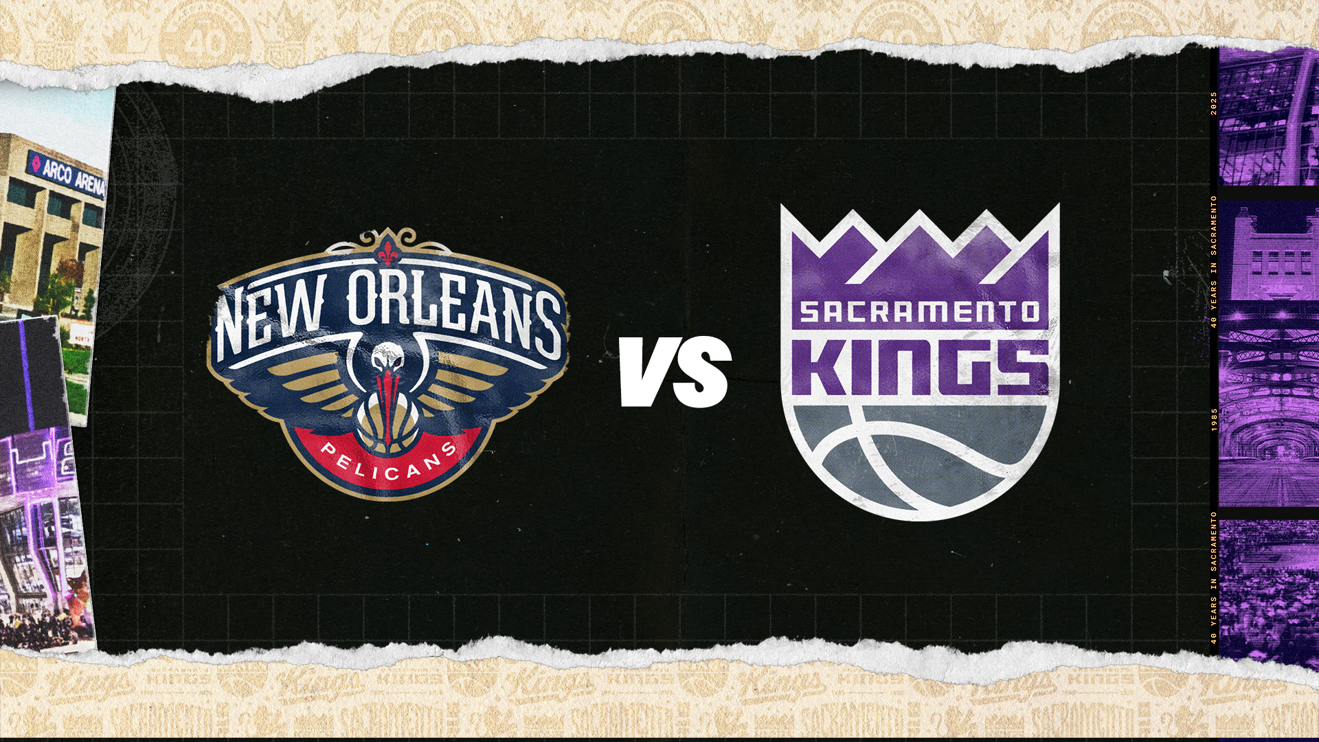 Pelicans vs Kings - Golden 1 Center