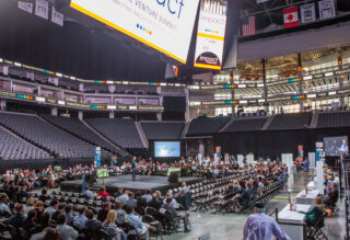 Arena Floor center conference style