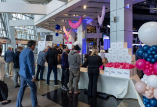 Grand Entrance confernec Check in table