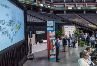 tradeshow close up