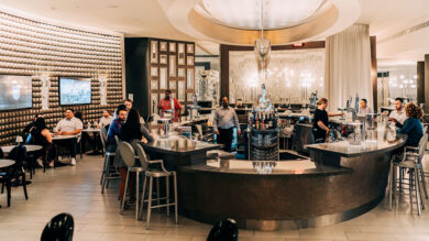 Capital Club Bar overview