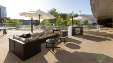 SW Deck with Lounges