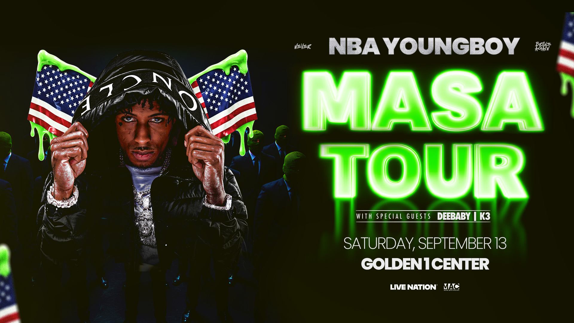 NBA YoungBoy - Golden 1 Center