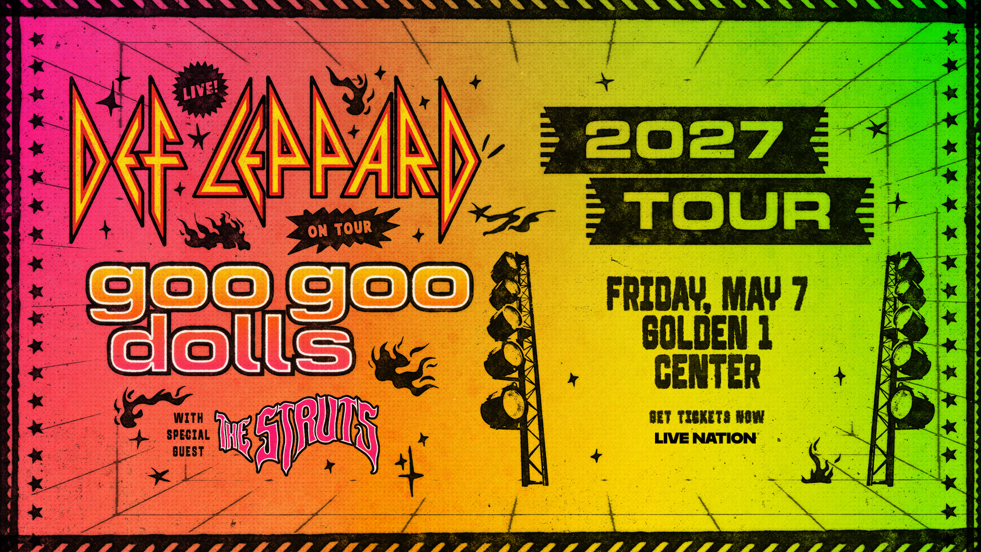 Def Leppard & Goo Goo Dolls at Golden 1 Center